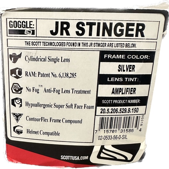 Scott’s Junior Stinger Goggles - Picture 3 of 3